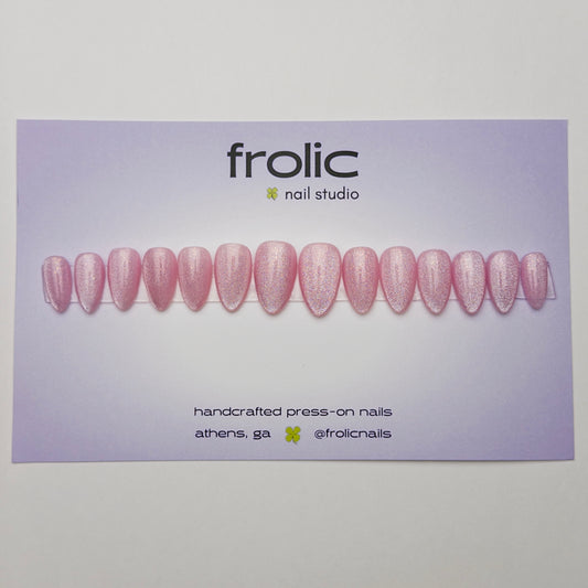 14-Nail Set: sugarplum 🍬| short almond | size S