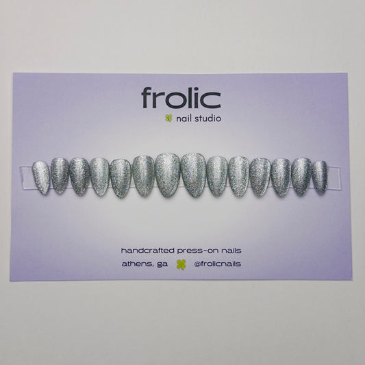 14-Nail Set: glitterati ✧ | short almond | size M