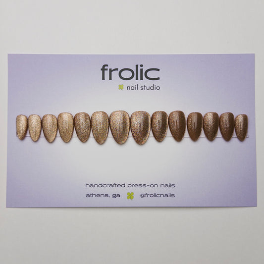 14-Nail Set: richhh🥂| short almond | size M