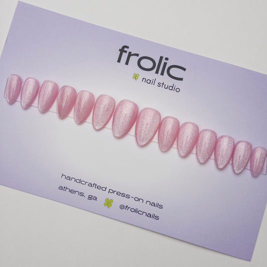 14-Nail Set: sugarplum 🍬| short almond | size S