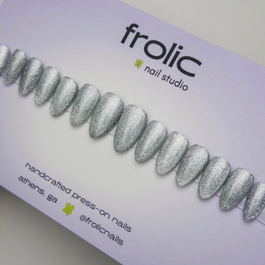 14-Nail Set: glitterati ✧ | short almond | size M