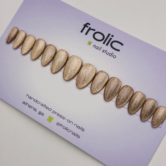 14-Nail Set: richhh🥂| short almond | size M