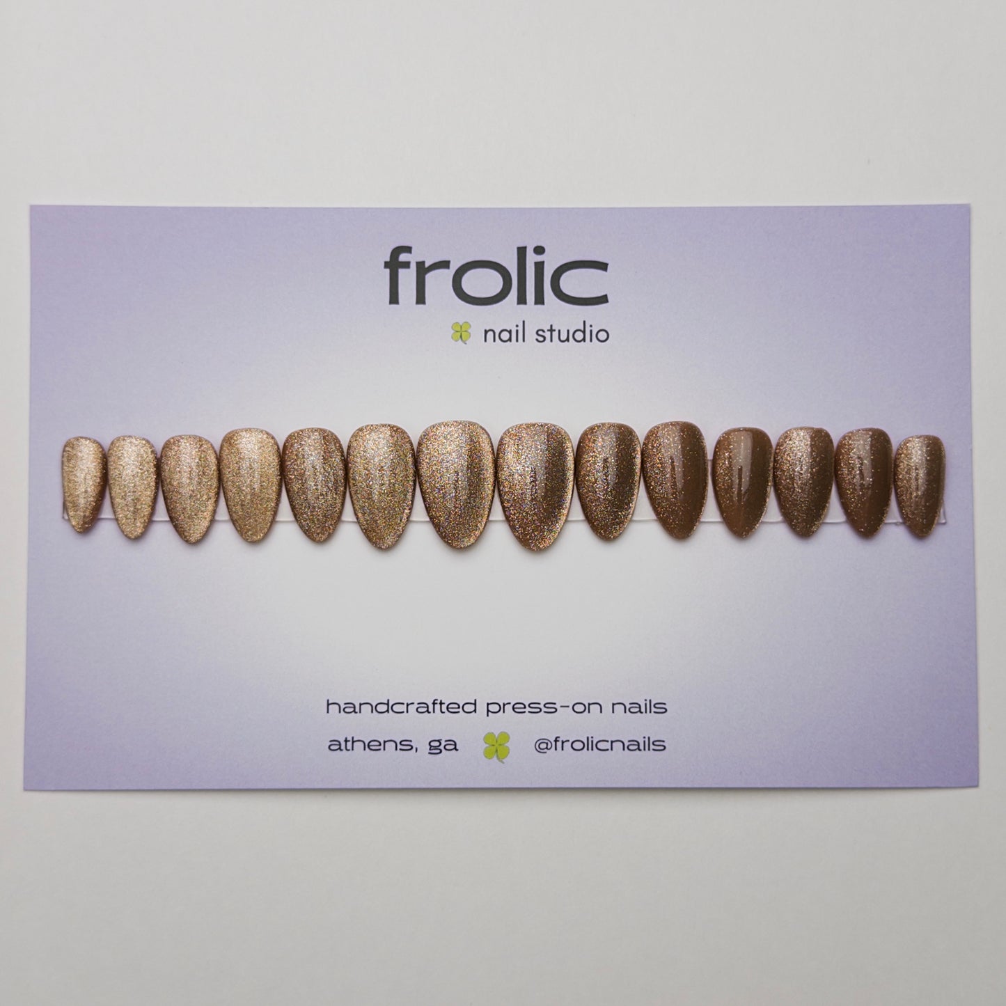 14-Nail Set: richhh🥂| short almond | size M
