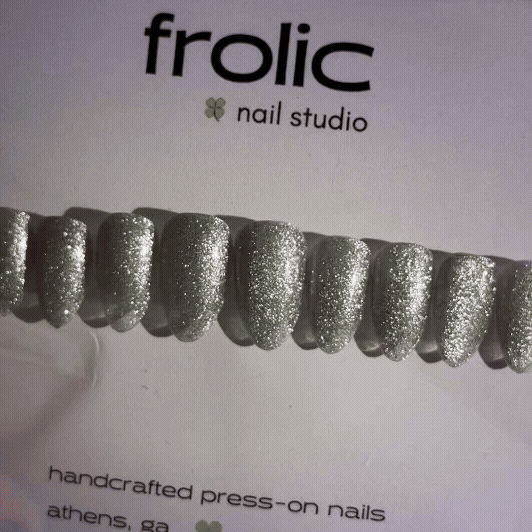 14-Nail Set: glitterati ✧ | short almond | size M